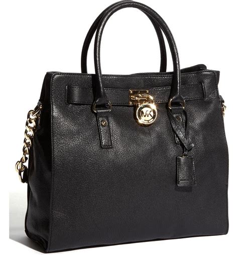 michael kors hamilton gold|Michael Kors Hamilton studded tote.